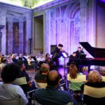 Caprarola, Palazzo Farnese 26 09 2024. FESTIVAL DELLA TUSCIA, Filippo Gorini pianoforte, Andrea Cicalese violino, Maria Elisa Aricò corno. ©Ianniello & Mikhaiel