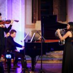 Caprarola, Palazzo Farnese 26 09 2024. FESTIVAL DELLA TUSCIA, Filippo Gorini pianoforte, Andrea Cicalese violino, Maria Elisa Aricò corno. ©Ianniello & Mikhaiel