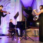 Caprarola, Palazzo Farnese 26 09 2024. FESTIVAL DELLA TUSCIA, Filippo Gorini pianoforte, Andrea Cicalese violino, Maria Elisa Aricò corno. ©Ianniello & Mikhaiel